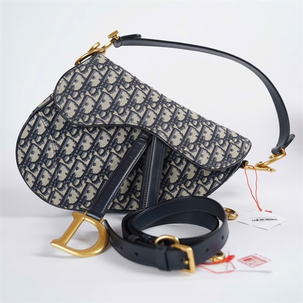 Túi Dior Saddle xám (28-MA-0262) sz24 KG+