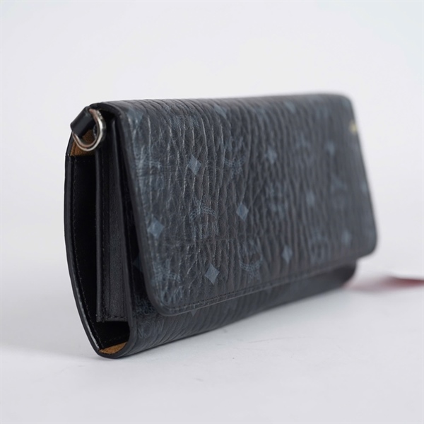 Túi MCM đen sz17 KG+