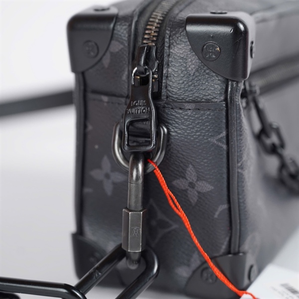 Túi LV Soft Trunk hoa đen (FL4260) sz18 KG+