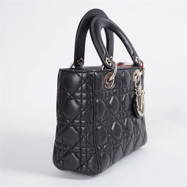 Túi Dior Lady đen (29-MA-1106) szS KG+