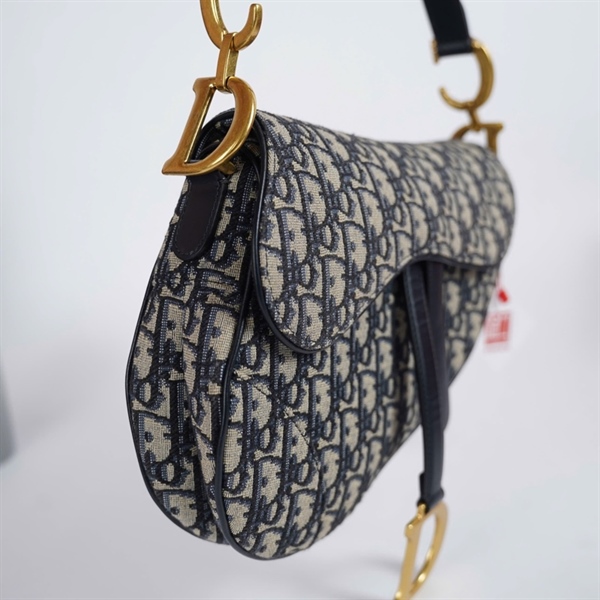 Túi Dior Saddle xám (28-MA-0262) sz24 KG+