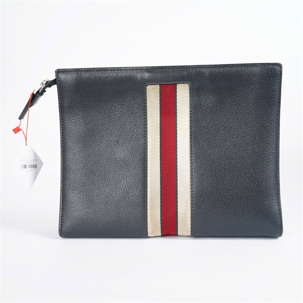 Túi GG Clutch đen (475316-0416) sz26 KG+