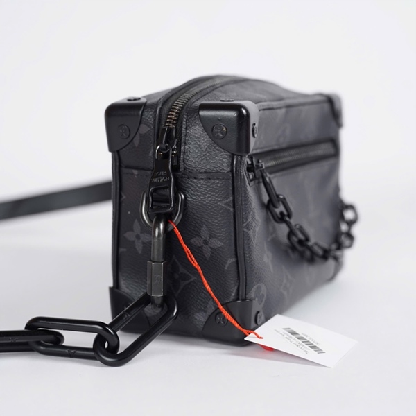 Túi LV Soft Trunk hoa đen (FL4260) sz18 KG+