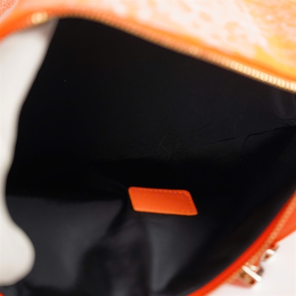 Túi Dior kẹp nách cam sz21 KG+