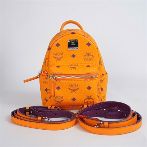 Balo MCM cam mini kèm 2strap KG+