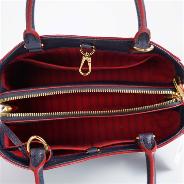 Túi LV Montaigne xanh kèm ổ + 2 chìa sz24 KG+