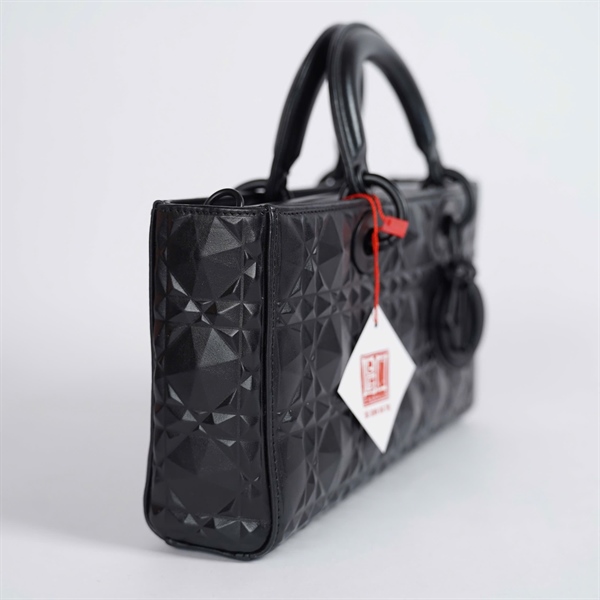 Túi Dior Joy đen kim cương 2strap (18-MA-0242) sz26 KG+