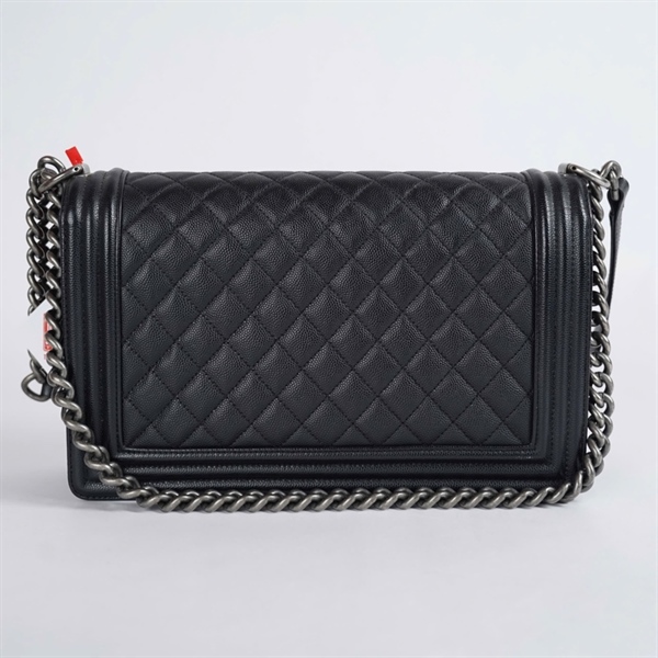 Túi Chanel Boy đen (25654191) sz28 KG+