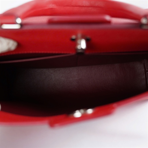 Túi LV Handle đỏ sz21 KG+