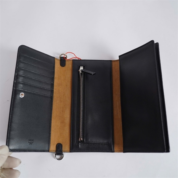 Túi MCM đen sz17 KG+