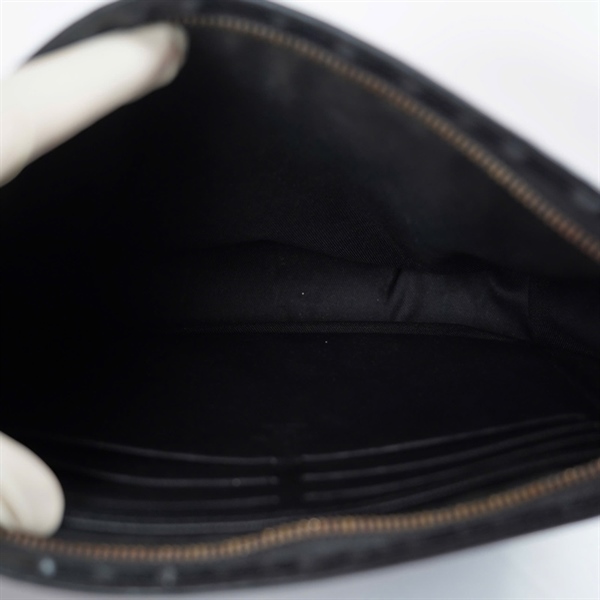 Túi LV Clutch xám hoa đen (SN3260) sz26 KG+