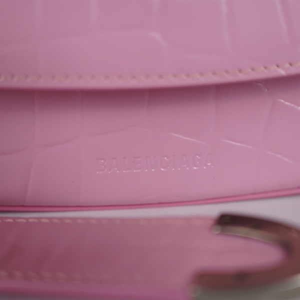 Túi Balenciaga kẹp nách hồng (618930-5616-T-562481) sz24 KG+