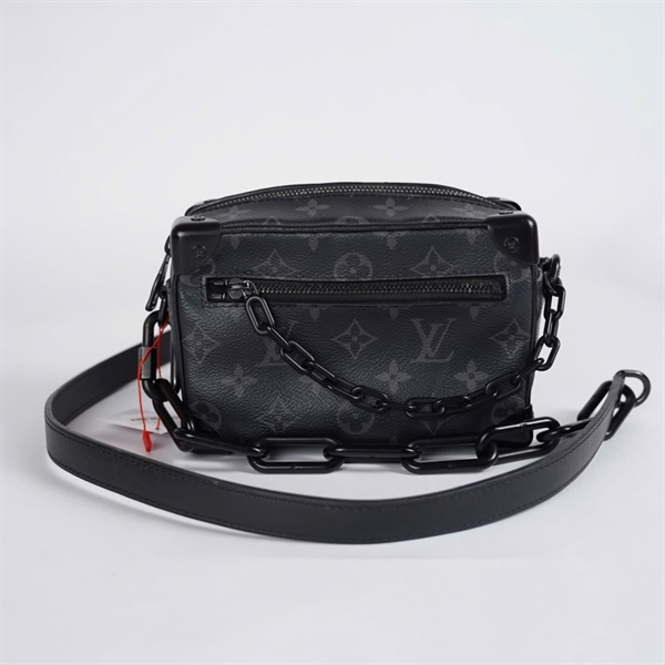 Túi LV Soft Trunk hoa đen (FL4260) sz18 KG+