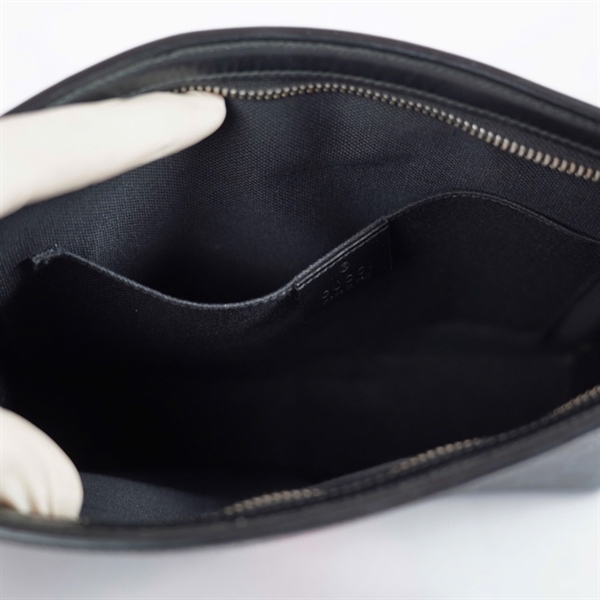 Túi GG Clutch đen (475316-2184) sz25 KG+