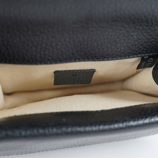 Túi GG Dionysus đen (421970-204991) sz20 KG+