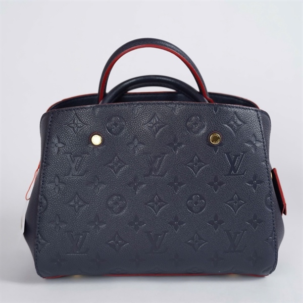 Túi LV Montaigne xanh kèm ổ + 2 chìa sz24 KG+