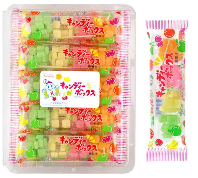 Kẹo dẻo trái cây 4 vị kyoshin 27g 共進 4味フルーツグミ