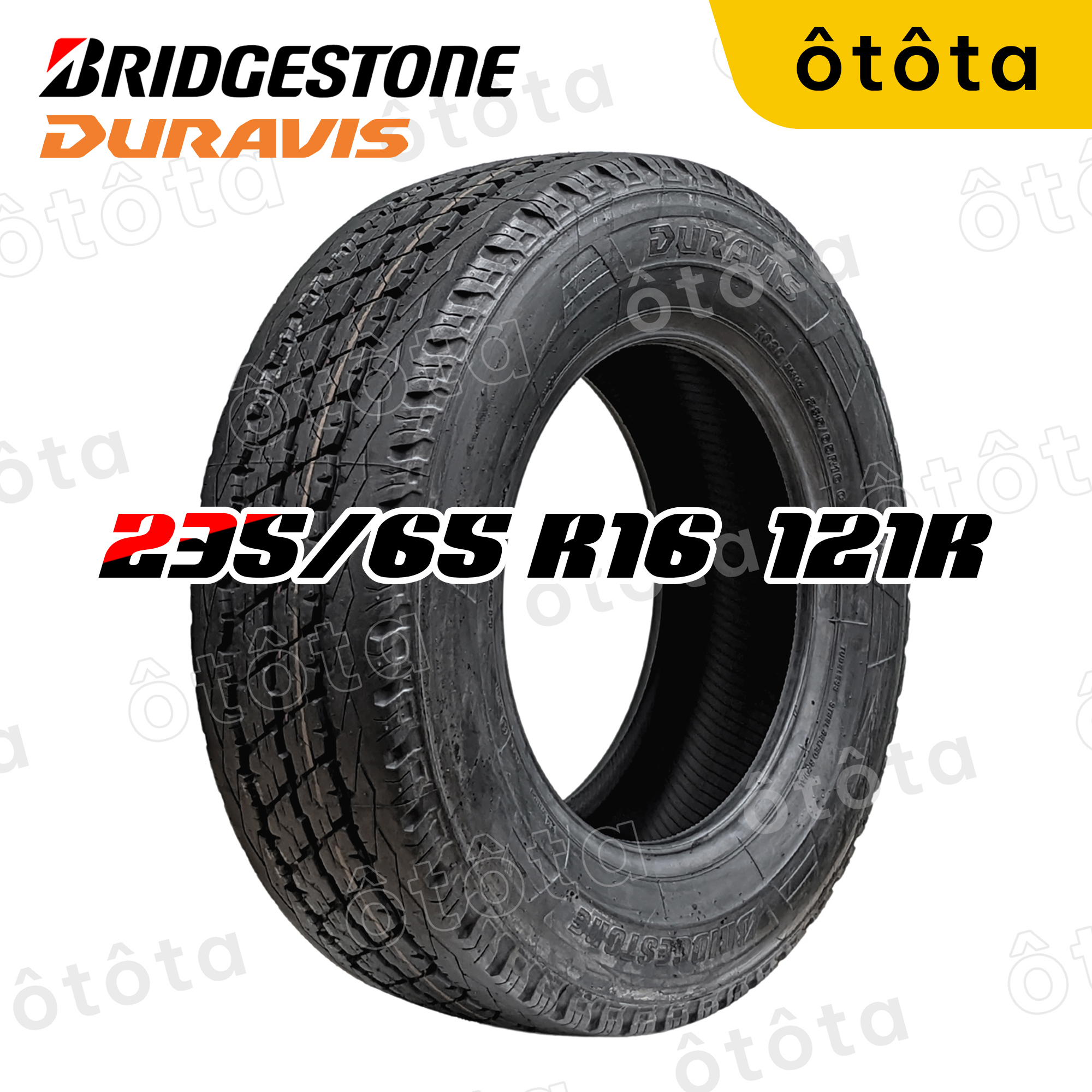 Lốp Bridgestone 235/65 R16 121R JP Duravis R630