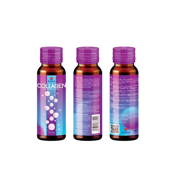 Chai collagen Fujiwa 50ml (thùng/10 hộp/ 10 chai)