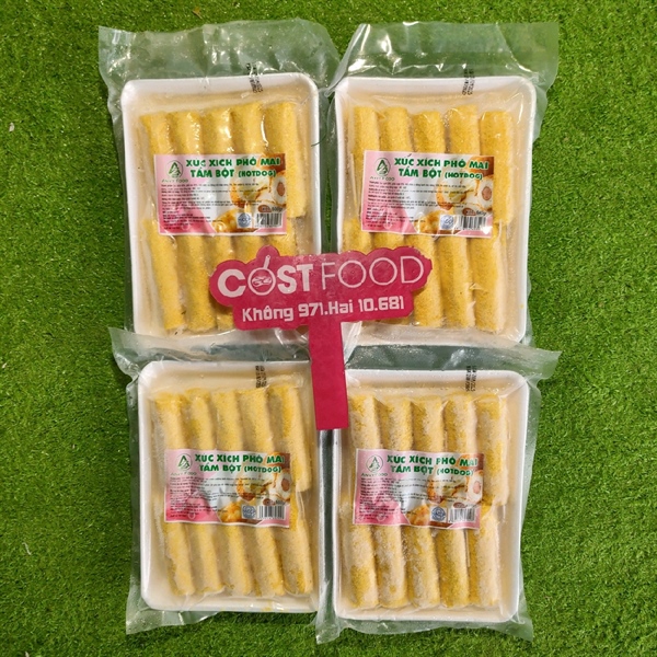 Hotdog phô mai AV 10C 500g