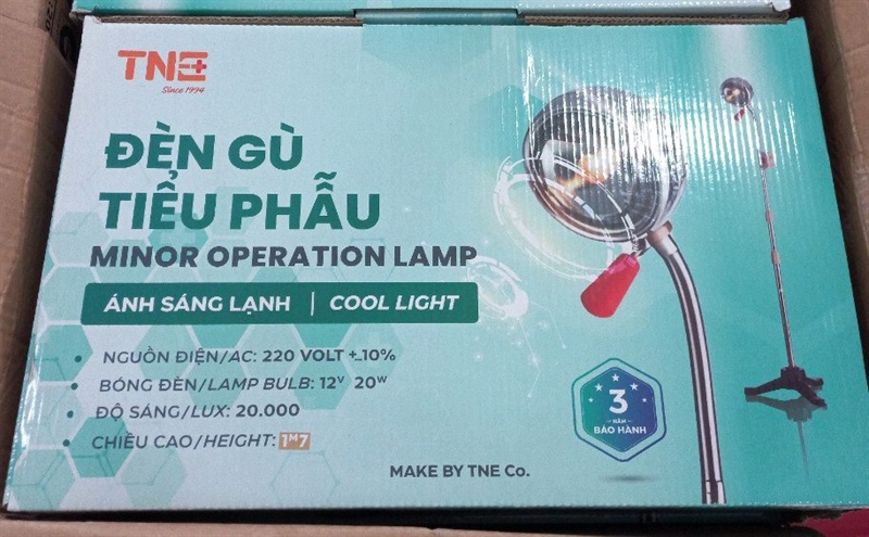 Đèn gù tiểu phẫu ánh sáng lạnh 1m7 - TNE