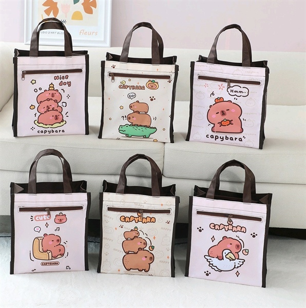 Túi học thêm capybara