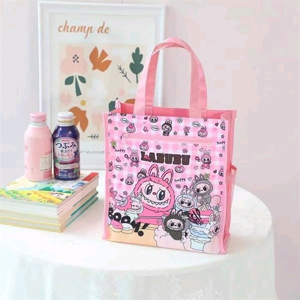 Túi học thêm hoạt hình labubu
