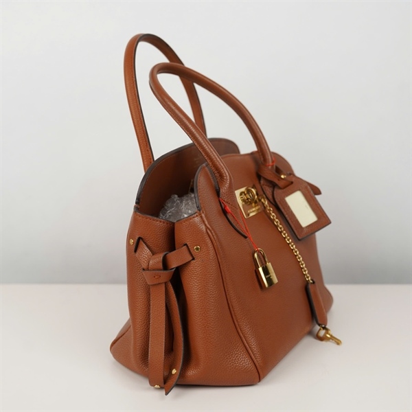 Túi LV Handle nâu kèm ổ + 2 chìa sz24 (BQ) KG+