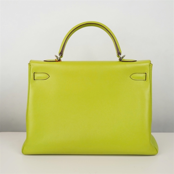 Túi Hermes Kelly xanh sz35 (BQ) KG+