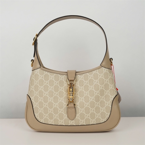 Túi GG Jackie 1961 nude kèm 2strap (G037664040) (BMC) sz28 +