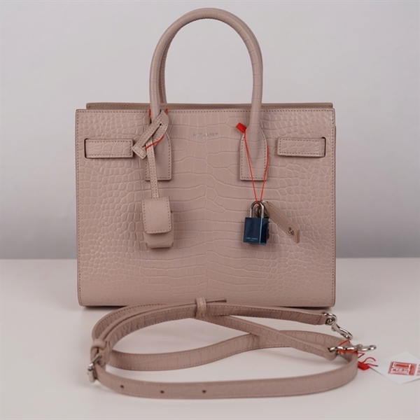 Túi YSL Handle nude hồng (TCT421863-1016) kèm ổ+ 2 chìa sz26 (BQ) KG+