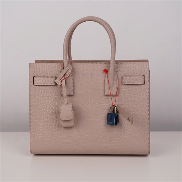 Túi YSL Handle nude hồng (TCT421863-1016) kèm ổ+ 2 chìa sz26 (BQ) KG+