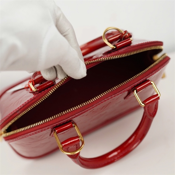 Túi LV Alma hoa đỏ (FL4172) sz23 (BQ) KG+