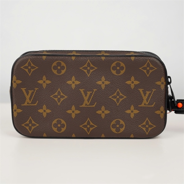Túi LV Clutch hoa nâu xích cam sz21 (BQ) KG+