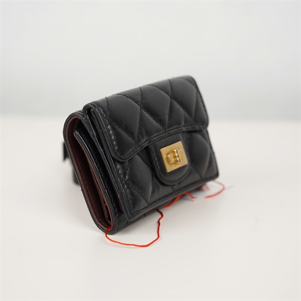 Ví Chanel đen gập 3 (26617085) (BQ) KG+