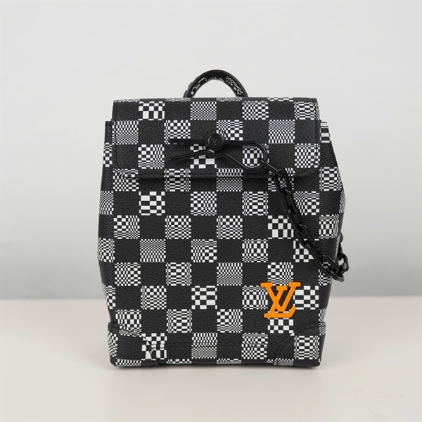 Túi Lv Steamer ô vuông đen trắng sz15 (BQ) KG+