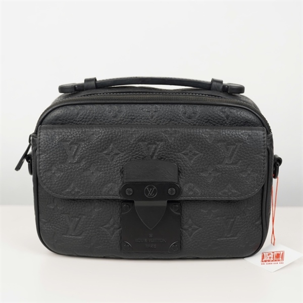 Túi LV đeo chéo hoa đen sz24 (BQ) KG+
