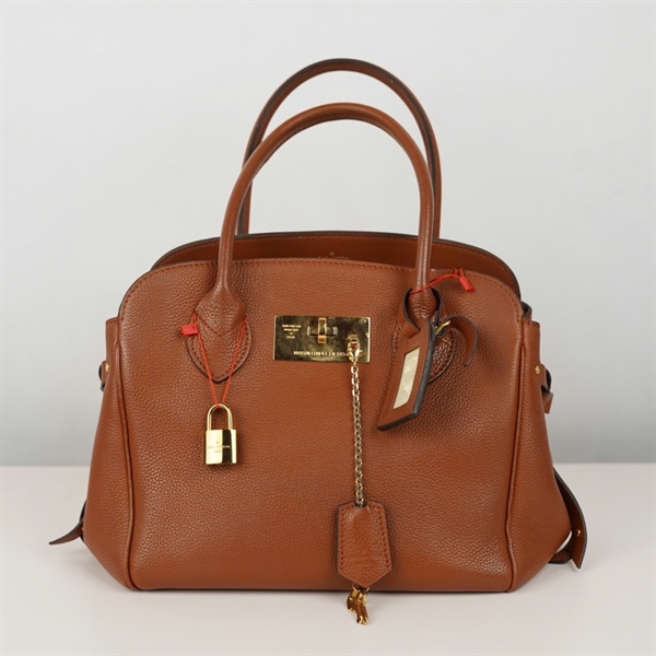 Túi LV Handle nâu kèm ổ + 2 chìa sz24 (BQ) KG+