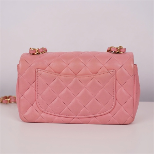 Túi Chanel Classic hồng (28007416) sz19 (BQ) KG+