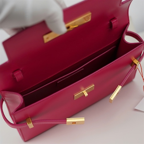 Túi YSL Manhattan hồng (GAB675626-0222) sz24 (BQ) KG+