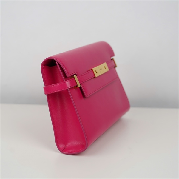 Túi YSL Manhattan hồng (GAB675626-0222) sz24 (BQ) KG+