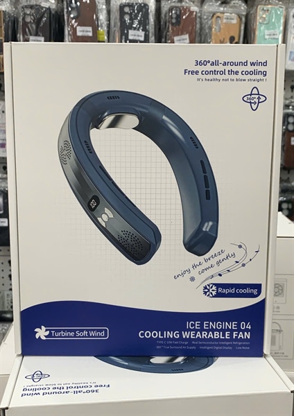 Quạt tích điện đeo cổ ICE ENGINE 04