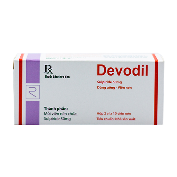 Devodil sulpirid 50mg remedica (h/20v)