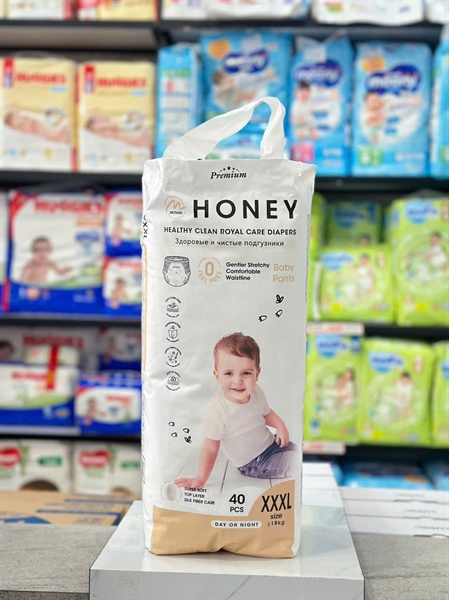 Tã quần Premium Honey 3XL 40 Miếng