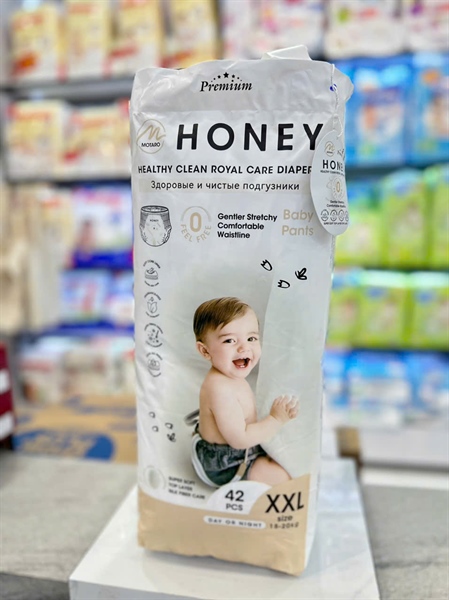 Tã quần Premium Honey 2XL 42 Miếng
