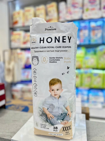 Tã quần Premium Honey 4XL 38 Miếng