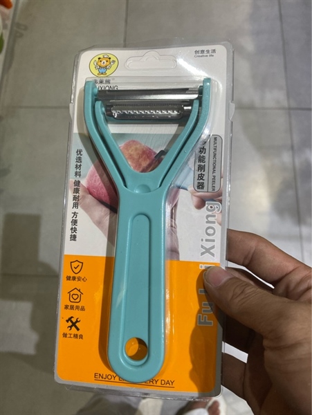 Dao cạo vỏ vỏ đa năng 2 lưỡi fry Bear