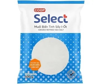 Muối biển tỉnh sấy i-ot 1kg