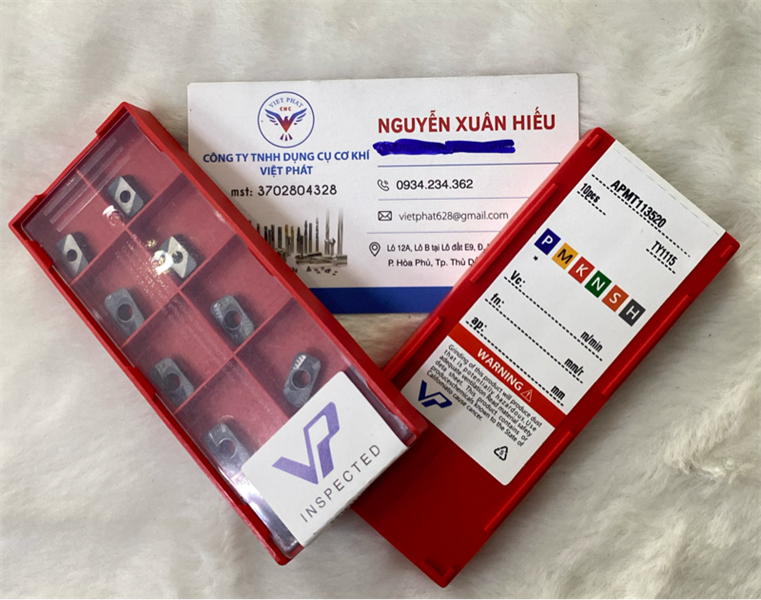 Mảnh dao APMT113520 TY1115 (Pcs) - Việt Phát