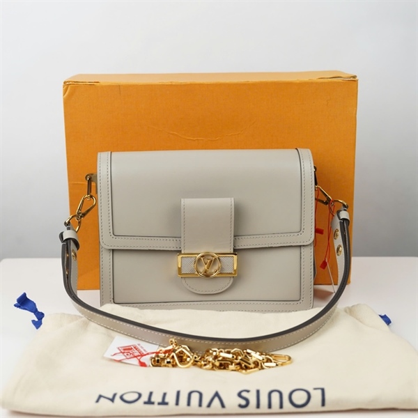 Túi LV Dauphine xám (FL3199) có 2 strap sz24 KG+